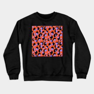 Red Leopard Crewneck Sweatshirt